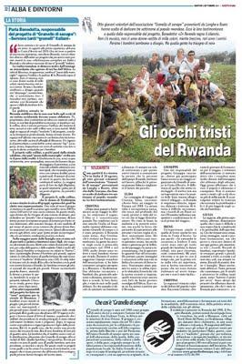 Gli occhi tristi del Rwanda