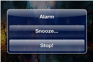 Immagine 1 SnoozeOrStop: il tweak per disattivare la sveglia con un tocco.