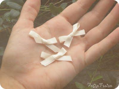 Inspirations of the day: lovely bows