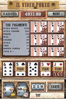 -GAME-Il Video Poker. -GAME-Il Video Poker.