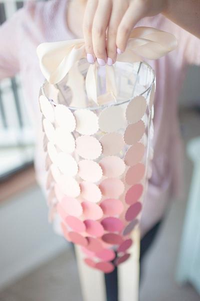 Diy: Pink Chandelier
