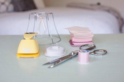 Diy: Pink Chandelier