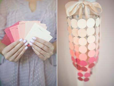 Diy: Pink Chandelier