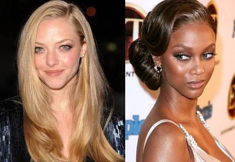 make up Amanda Seyfried Tyra Banks