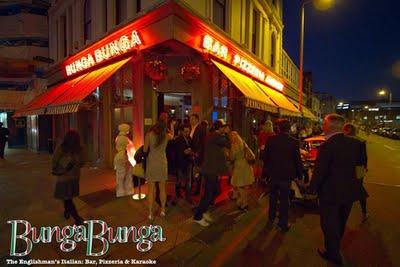 Londra, apre il Bunga Bunga Bar