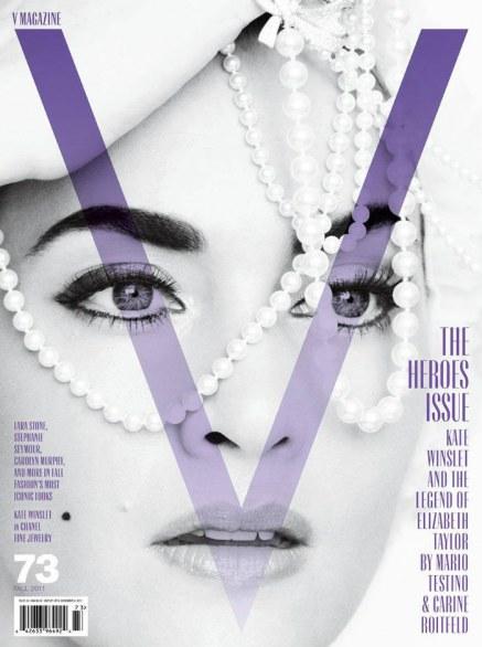 KATE WINSLET / V Magazine / ELIZABETH TAYLOR