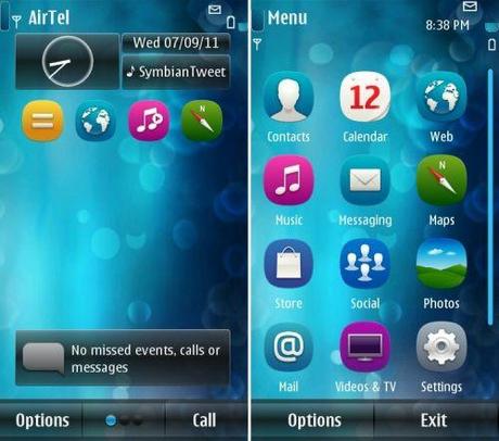 Symbian Tema / Theme Gratis : N9 POP per smartphone Nokia by MMMOOO
