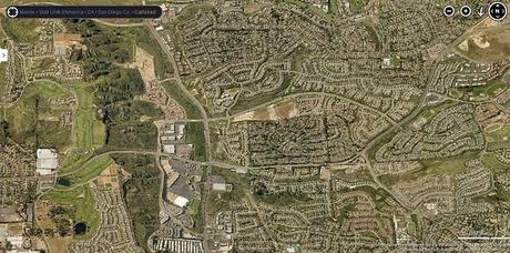 Bristol vista dal satellite: Suburbia all'Americana