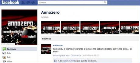 Santoro sta per tornare in tv, l’annuncio su Facebook