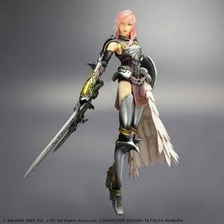 Final Fantasy XIII-2 : spunta una meravigliosa action figure di Lightning