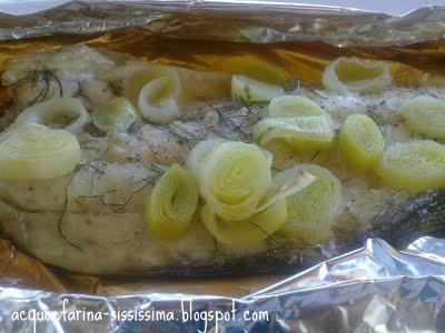 ...filetto di orata al finocchietto selvatico e premi...