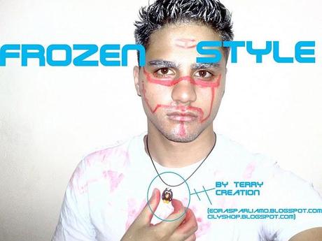 cresta moda 2012 frozen taglio capelli uomo inverno doppio taglio sfumato lateralemente