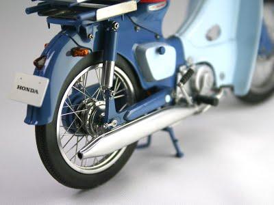 Honda Super Cub C100 1958 by Nekopanchi