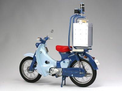 Honda Super Cub C100 1958 by Nekopanchi