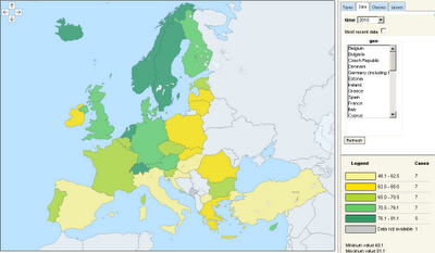 Occupazione, ricerca, crescita economica: tre mappe interattive europee a confronto