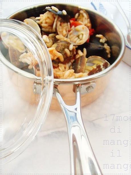 Risotto cozze e vongole veraci