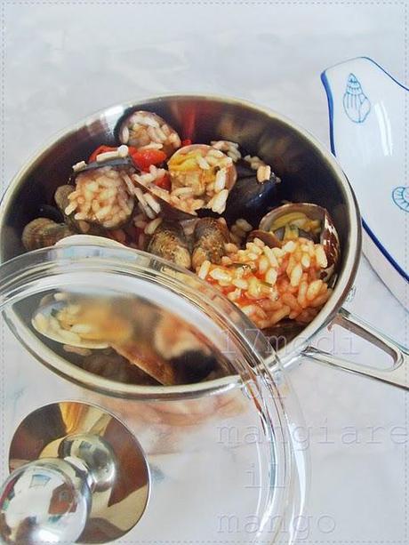 Risotto cozze e vongole veraci