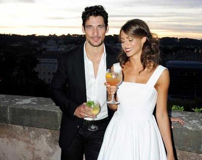 David Gandy a Roma per 'Martini'