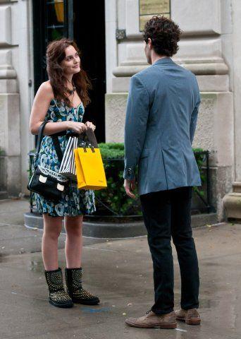 Gossip girl 5 season on-set style!