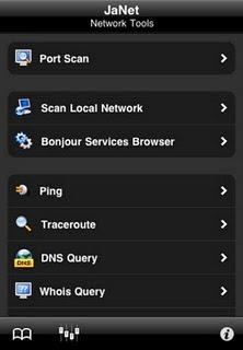 JaNet - Network Tools