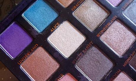 Alice In Wonderland Palette, UD (swatch + review)