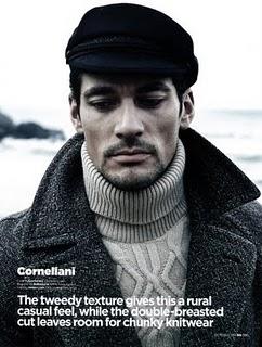 David Gandy by Guzman su GQ UK ottobre 2011