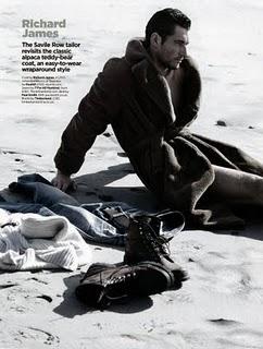 David Gandy by Guzman su GQ UK ottobre 2011