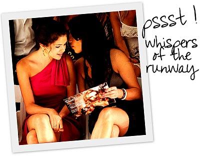 Pssst! Whispers of the runway #1