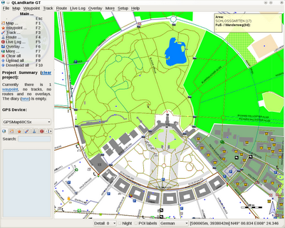 Qlandkarte GT software cartografico completo open source basato su GDAL.