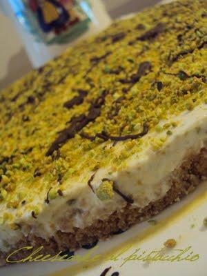 Cheesecake al pistacchio