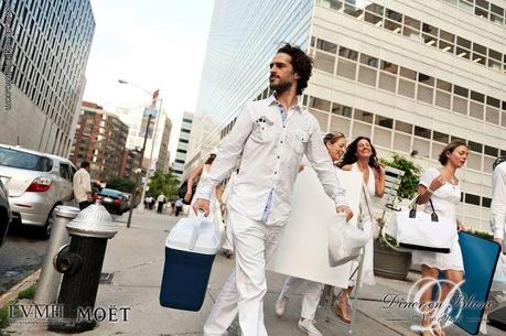 Diner en blanc in  NY