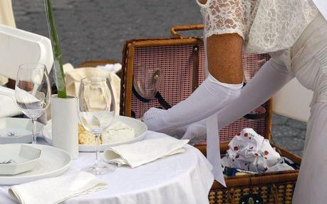 Diner en blanc in  NY