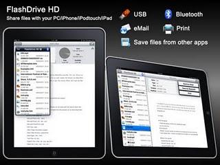 FlashDrive HD - USB&Bluetooth;&Email; File Sharing