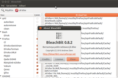 BleachBit software libero  che permette di tenere il nostro sistema pulito rimuovendo i file inutili ed obsoleti.