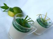 Mousse lime topping alla menta
