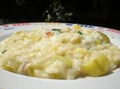 Risotto Zucchine Mozzarella Bufala affumicata