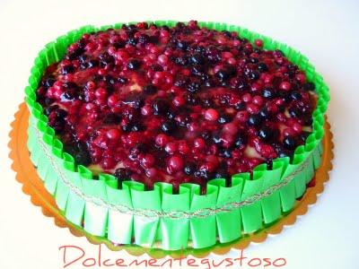 torta ai frutti di bosco