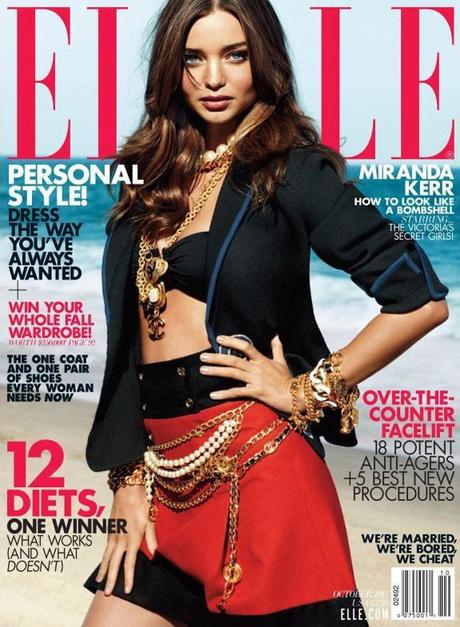 Cover Elle US October 2011