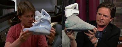 Marty McFly torna dal futuro con le scarpe che non allacci mai