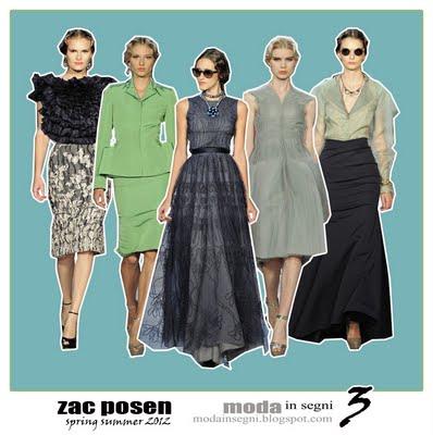 Le pagelle: ZAC POSEN SPRING SUMMER 2012