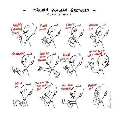 Italian non-verbal language