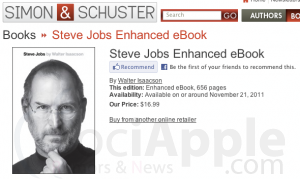 La nuova biografia di Jobs avrà 200 pagine in più