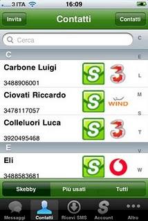 Invia sms gratis con l'app Skebby SMS Gratis si aggiorna alla vers 3.0.2