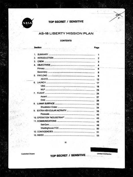 Viral point: il piano della missione Apollo 18