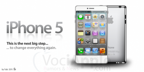 Nuovo Concept di iPhone 5 : tasto Home e Display più grandi questa volta !