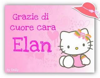 Un ringraziamento speciale a Elan