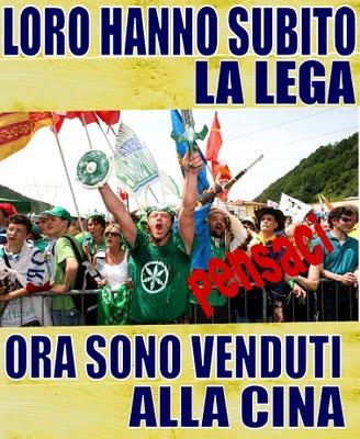 Loro hanno subito la Lega, ora sono venduti alla Cina