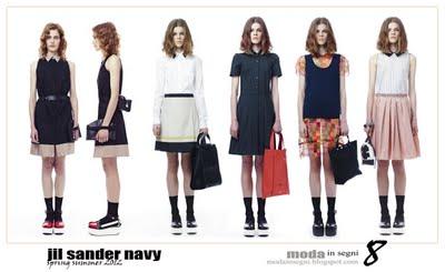 Le pagelle: JIL SANDER NAVY SPRING SUMMER 2012