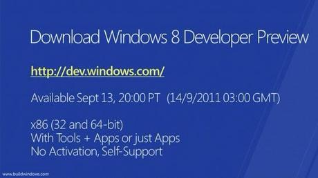 windows 8 dev preview Download Windows 8 Developer Edition