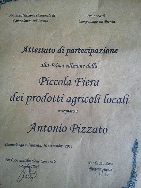 Piccola Fiera dei prodotti agricoli locali a Campolongo sul Brenta